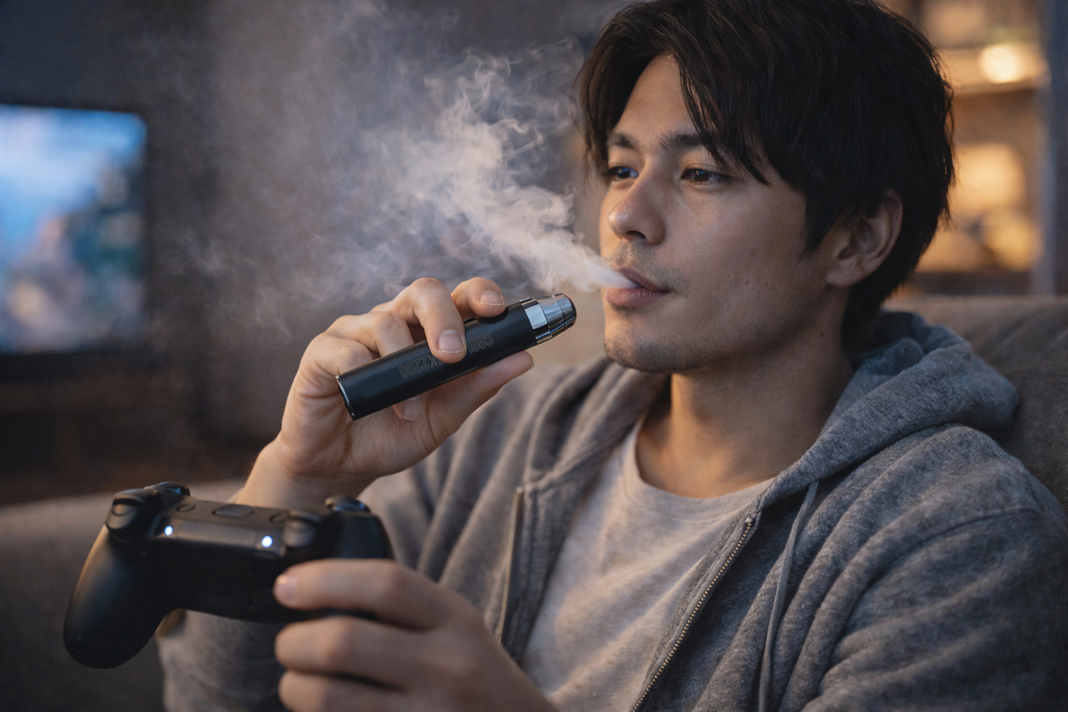 ゲームや読書中に